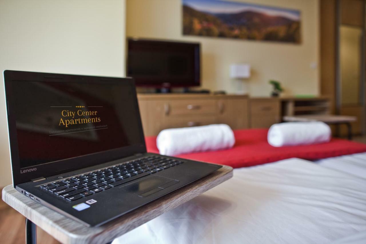 Apartament City Center Business Class Krynica Zdroj Dış mekan fotoğraf