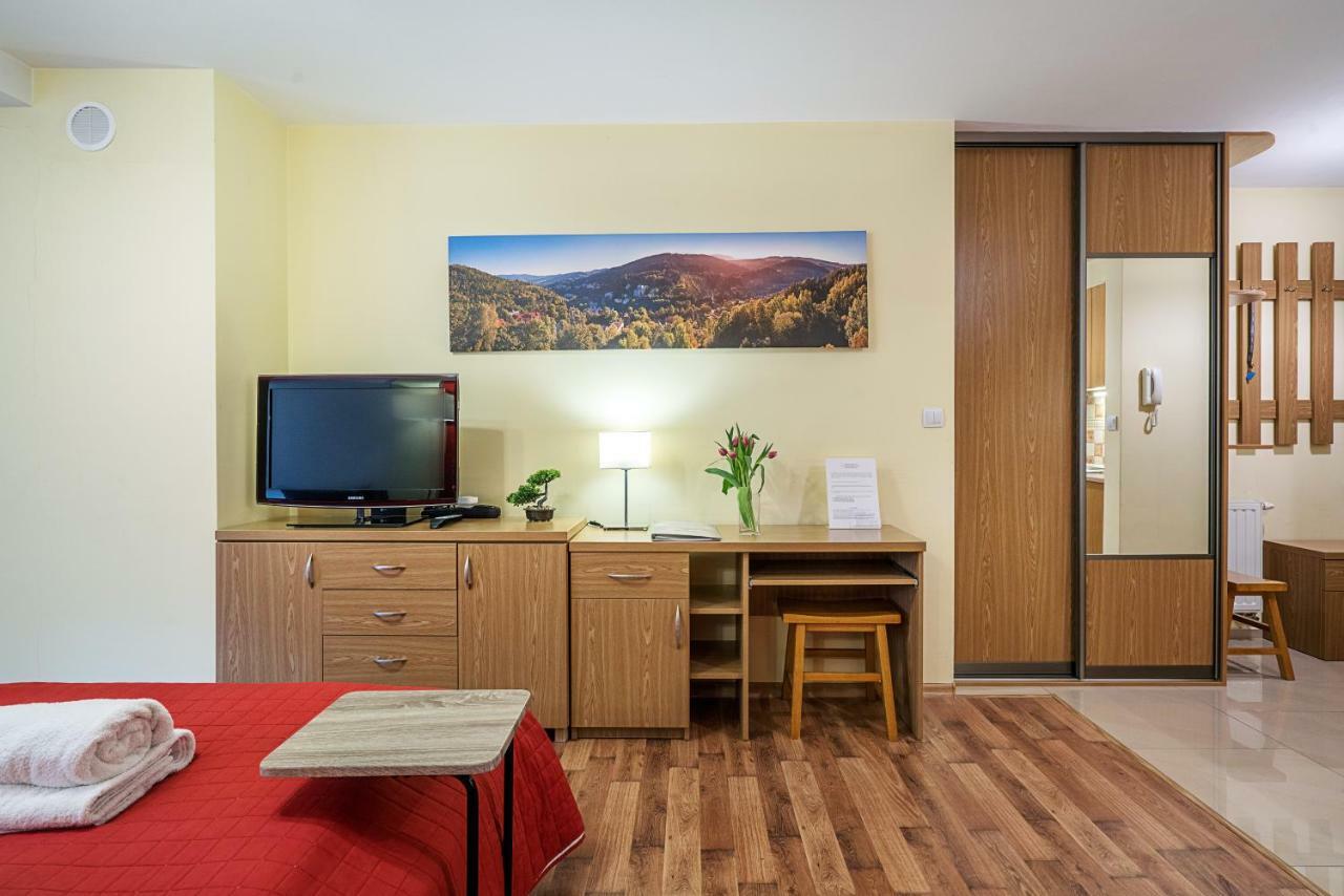 Apartament City Center Business Class Krynica Zdroj Dış mekan fotoğraf